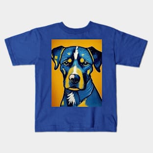 Van Gogh Dog Kids T-Shirt